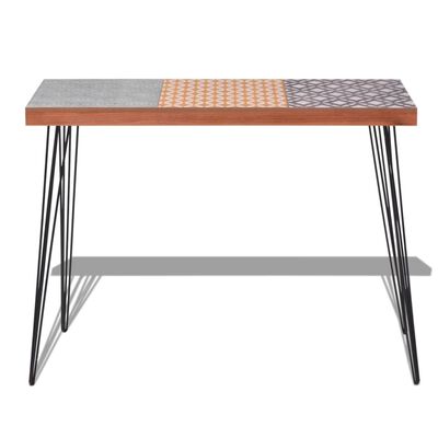 vidaXL konsoles galdiņš, 90x30x71.5 cm, brūns