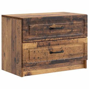 vidaXL Nakts skapītis Vecs koks 62 x 34,5 x 44,5 cm Inženierijas koks