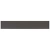 vidaXL Sienas galvgals 12 pcs Pelēks 90 x 15 cm audums