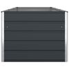 vidaXL Puķu kaste Antracīts 195 x 100 x 45 cm Cinkots tērauds