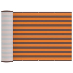 vidaXL Balkona privātuma ekrāns 150 x 200 cm Audums ar PU pārklājumu
