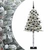 vidaXL Mākslīgā Ziemassvētku eglīte ar rotājumiem 120 cm 150 LED