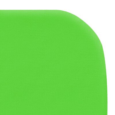vidaXL saliekami sauļošanās zviļņi, 2 gab., tērauds, zaļš audums