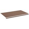 vidaXL nojumes maiņas jumts, brūns, 6x3,5 m, poliesters