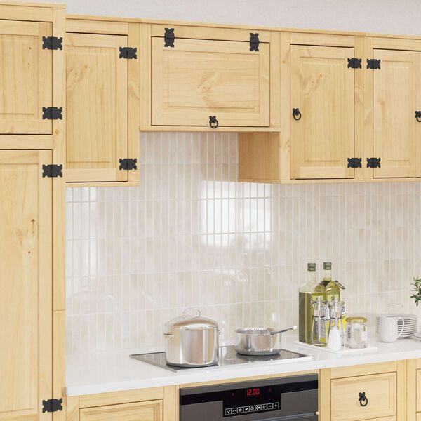 vidaXL Plakans SKI Medus Brūns 60 x 32 x 40 cm Ciets priedes koks