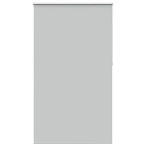 vidaXL Rullo žalūzija Blackout gai&scaron;i pelēks 140x210cm Auduma platums