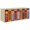 vidaXL Sienā montējams TV skapis ESSEN 102 x 33 x 40 cm Sonomas ozols