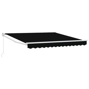 vidaXL Nolokāms markīze Melns 300 x 250 x 165 cm