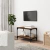 vidaXL TV galdiņ&scaron;, ozolkoka krāsa, 60x33x41 cm, inženierijas koks