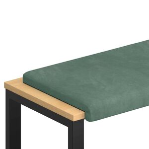 vidaXL Solspilvens Samts Jūras zaļa Dziļums 35 cm