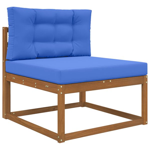 vidaXL Āra dīvāna spilvens 2 pcs Tirkīzzila Poliesters