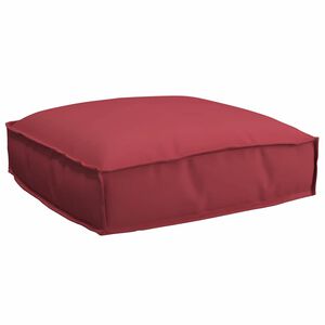 vidaXL Spilvens Vīna sarkans 50 x 50 x 12 cm Oksforda audums