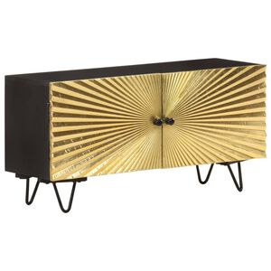 vidaXL TV skapītis, 90x30x45 cm, mango masīvkoks