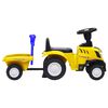 vidaXL bērnu traktors New Holland, dzeltens