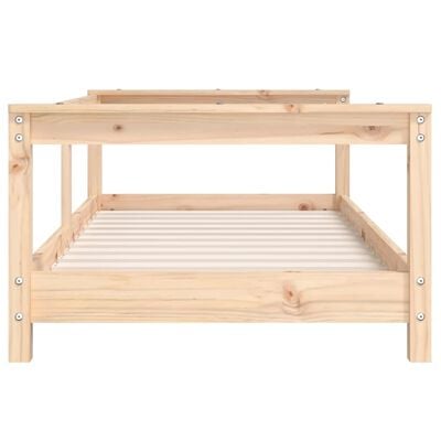 vidaXL bērnu gultas rāmis, priedes masīvkoks, 70x140 cm