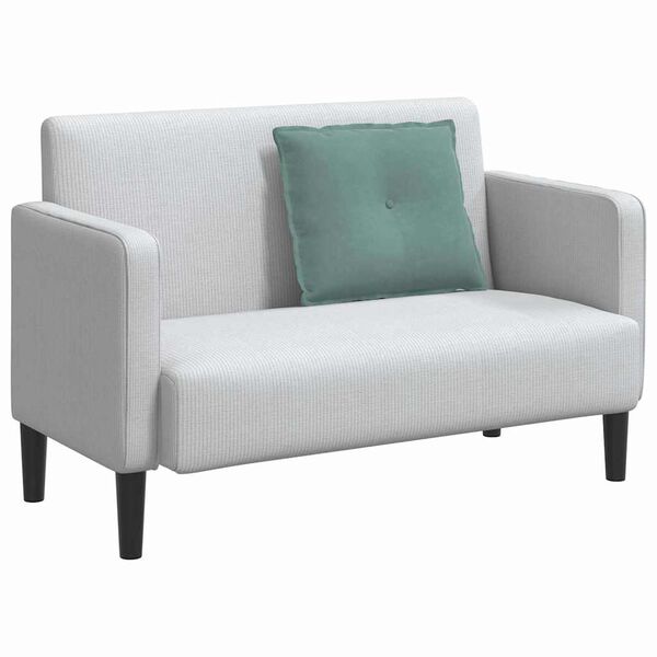 vidaXL Atpakaļ spilvens Jūras zaļa 60 x 50 cm Korduroja audums