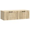 vidaXL Sienā piestiprināms TV skapis Sonomas ozols 98 x 41 x 30 cm