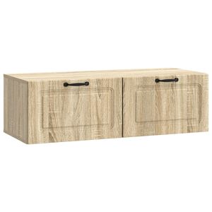 vidaXL Sienā piestiprināms TV skapis Sonomas ozols 98 x 41 x 30 cm