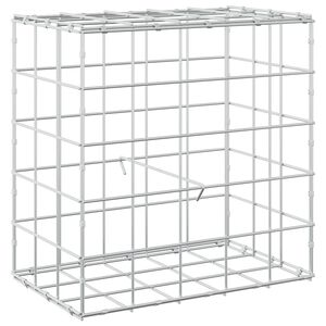 vidaXL Gabions ar 3,5 mm stiepli un 10x10 cm acu 50x30x50 cm