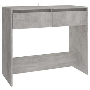vidaXL konsoles galdiņ&scaron;, betonpelēks, 89x41x76,5 cm, inženierijas koks