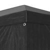 vidaXL svinību telts, antracītpelēka, 3x6 m