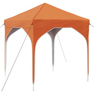 vidaXL Pop-up svinību teltis 194 x 194 x 245 cm Oranža
