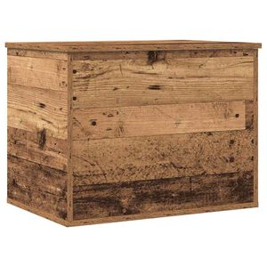 vidaXL Uzglabā&scaron;anas kaste Vecs koks 60 x 42 x 46 cm Inženierijas koks