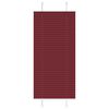 vidaXL krokotas žalūzijas, bordo sarkanas, 55x100 cm, audums, platums 54,4 cm, poliesters