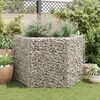 vidaXL gabions, augstā puķu kaste, 160x140x100 cm, se&scaron;stūrveida