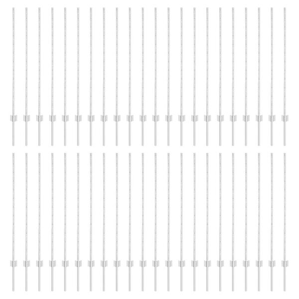 vidaXL Žoga stabi 88 pcs Sudraba 160 cm Tērauds