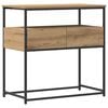 vidaXL Konsoles galds Artisānā ozols 75 x 40 x 75 cm Inženierijas koks