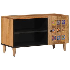 vidaXL Televizora skapī&scaron;a Dabiska 80 x 33 x 46 cm Cieta mango koksne