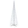 vidaXL Ziemassvētku egle, 3000 vēsi baltas LED lampiņas, 230x800 cm