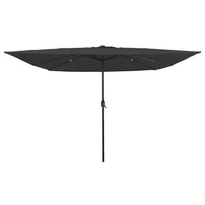 vidaXL Dārza parasols 295 x 295 x 245 cm Poliesters un tērauds