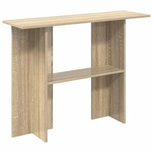 vidaXL Konsoles galds Sonomas ozols 100 x 30 x 75 cm Inženierijas koks