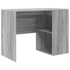 vidaXL Galds Pelēks Sonoma Inženierijas koks 102 x 50 x 75 cm