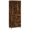 vidaXL augstais skapis, ozolkoka, 69,5x34x180 cm, inženierijas koks