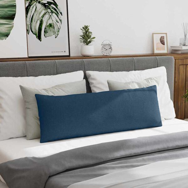 vidaXL Dīvāna spilveni 2 pcs Zila 120 x 40 cm audums