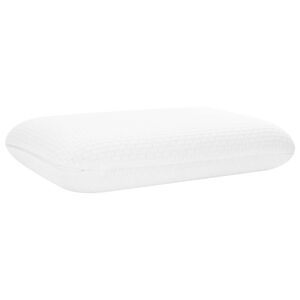 vidaXL Gulē&scaron;anas spilvens 60 x 40 x 13 cm Atmiņas putas Balts