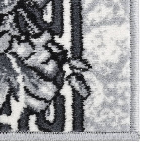 vidaXL paklāja celiņ&scaron;, BCF, pelēks, 60x250 cm