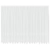 vidaXL Mežģīņu aizkars ar aizkariem Balts 200 x 500 cm Poliesters