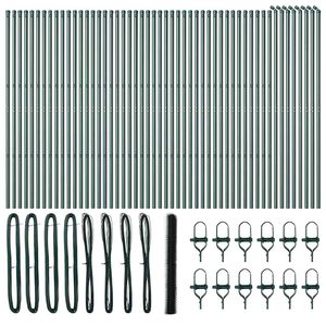 vidaXL Žoga āķis Zaļa