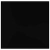 vidaXL sienas plaukti, 2 gab., spīdīgi melni, 23x23,5x3,8 cm, MDF
