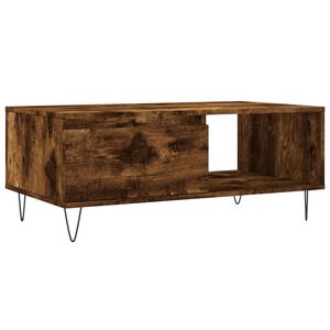 vidaXL kafijas galdiņ&scaron;, ozolkoka, 90x50x36,5 cm, inženierijas koks