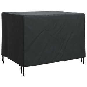 vidaXL Mēbeļu pārklājs 110 x 84 x 70 cm 210D Oksforda audums Melns