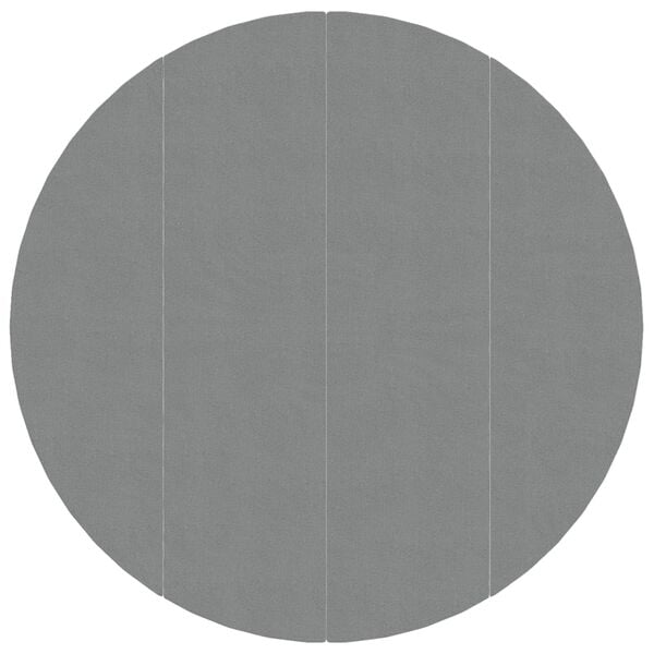 vidaXL baseina pamatnes aizsargs, gai&scaron;i pelēks, &Oslash;428 cm, ģeotekstils