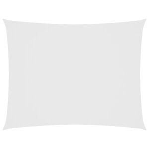 vidaXL saulessargs, 3x4 m, taisnstūra forma, balts oksforda audums