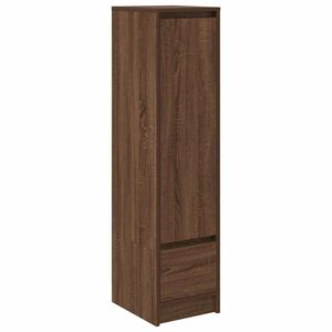vidaXL augstais skapītis 29,5x34x119,5 cm, inženierijas koks