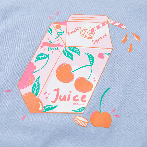 Bērnu T-krekls, zils, 128