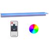vidaXL ūdenskritums ar RGB LED gaismām, nerūsējo&scaron;s tērauds, 108 cm